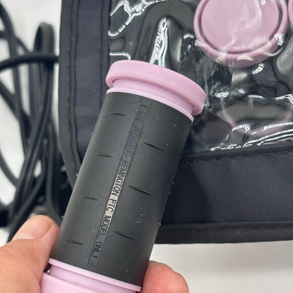 Remington Compact Travel Ceramic Curlers Hair Setter 10 Hot Rollers & Clips Work - Picture 6 of 11